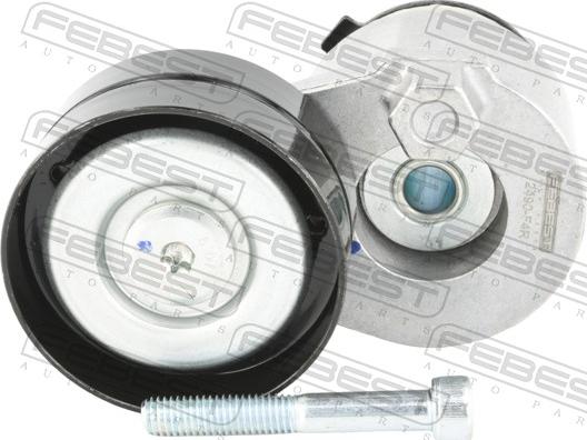 Febest 2490-F4R - Ремъчен обтегач, пистов ремък parts5.com