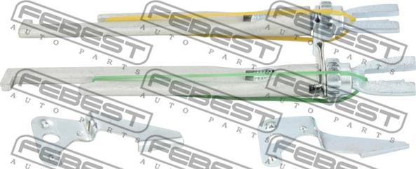 Febest 2404-SAN8TR - Регулатор, барабанни спирачки parts5.com