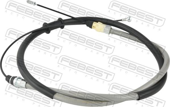 Febest 24100-MASTIII - Tel halat, el freni parts5.com