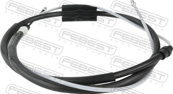 Febest 24100-MEGII - Vaijeri, seisontajarru parts5.com