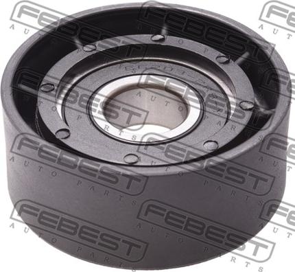 Febest 2488-LOG - Направляющий ролик, поликлиновый ремень parts5.com