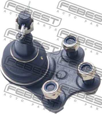 Febest 2420-002 - Шаровая опора, несущий / направляющий шарнир parts5.com