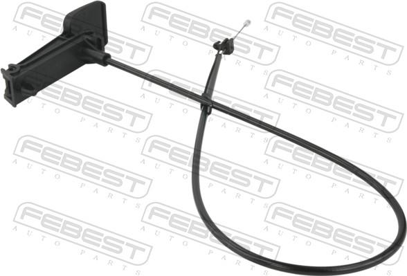 Febest 25101-X7F - Motorházfedél kábel parts5.com