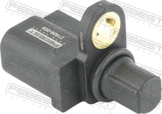 Febest 21606-009 - Sensor, revoluciones de la rueda parts5.com