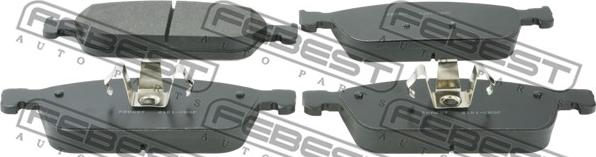 Febest 2101-CBSF - Brake Pad Set, disc brake parts5.com