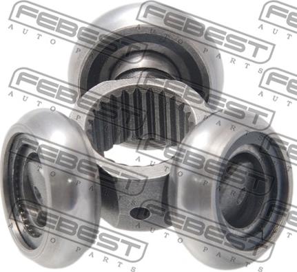 Febest 2116-TC718TDCI - Tripod Hub, drive shaft parts5.com