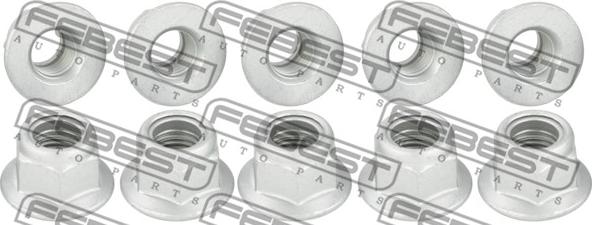 Febest 2398-005-PCS10 - Гайка на колелото parts5.com