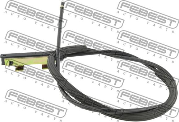 Febest 23101-CC - Cable del capó del motor parts5.com