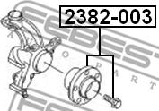 Febest 2382-003 - Wheel Hub parts5.com