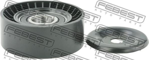 Febest 2387-CFNA - Направляющий ролик, поликлиновый ремень parts5.com