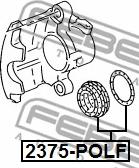 Febest 2375-POLF - Komplet za popravilo, sedlo kolutne zavore parts5.com