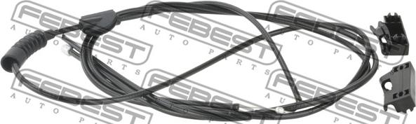 Febest 2799-HCS80 - Cablu, capota motor parts5.com