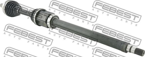 Febest 2714-S40RH - Drive Shaft parts5.com