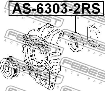 Febest AS-6303-2RS - Lagar parts5.com