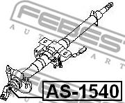 Febest AS-1540 - Zgib, kardanska gred parts5.com