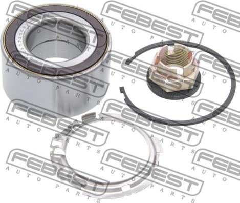 Febest DAC37720037M-KIT - Комплект подшипника ступицы колеса parts5.com