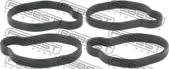 Febest GASKOL-004-PCS4 - Tömítőgyűrű, gyertya furat parts5.com