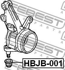 Febest HBJB-001 - Remondikomplekt,kande / juhtliigend parts5.com