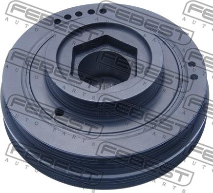 Febest HDS-D16A - Belt Pulley, crankshaft parts5.com