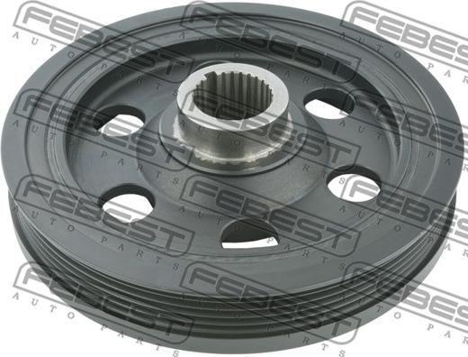 Febest HDS-L13A - Polea, cigüeñal parts5.com