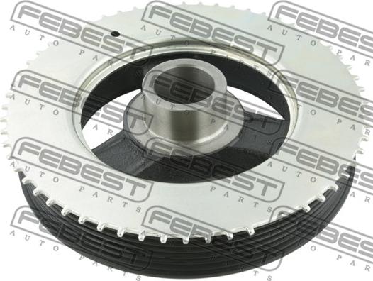 Febest MZDS-CX7 - Polea, cigüeñal parts5.com