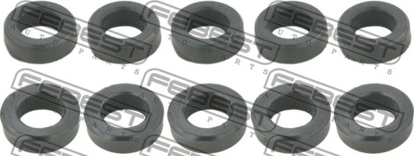 Febest RINGFL-010-PCS10 - Τσιμούχα, μπεκ ψεκασμού parts5.com