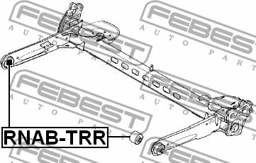 Febest RNAB-TRR - Тампони на моста parts5.com