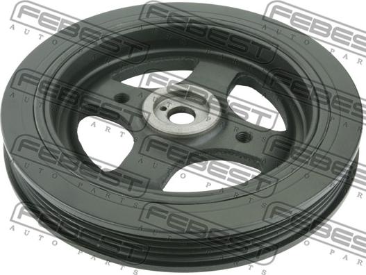 Febest TDS-1NZFE - Riemenscheibe, Kurbelwelle parts5.com