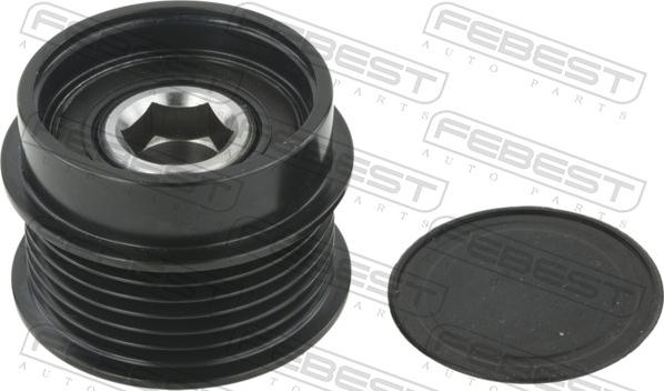 Febest TDS-ZRE150 - Polea, alternador parts5.com