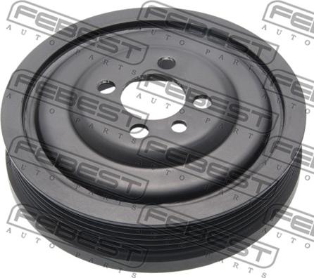 Febest VWDS-TIG - Polea, cigüeñal parts5.com