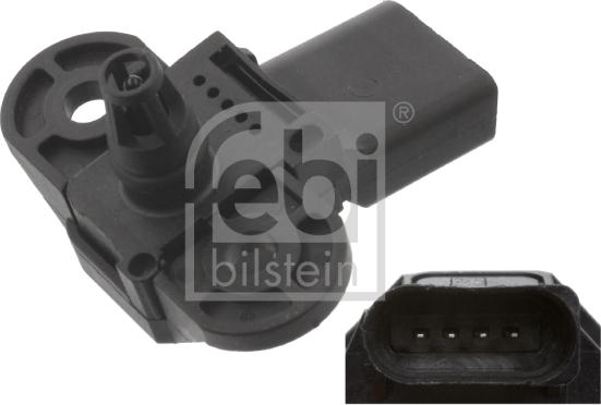 Febi Bilstein 45079 - Sensor, presión de sobrealimentación parts5.com