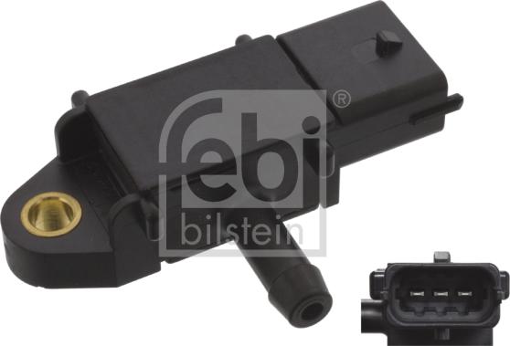 Febi Bilstein 45772 - Sensori, pakokaasupaine parts5.com