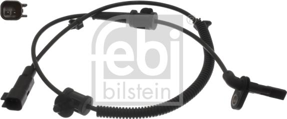 Febi Bilstein 40475 - Sensor, revoluciones de la rueda parts5.com