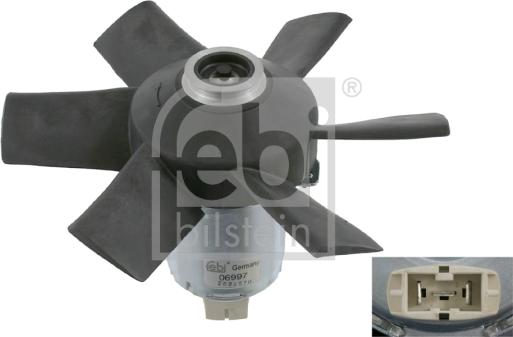 Febi Bilstein 06997 - Вентилятор, охлаждение двигателя parts5.com