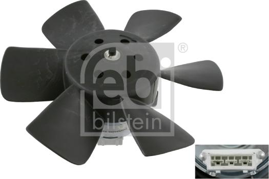 Febi Bilstein 06989 - Fan, radiator parts5.com