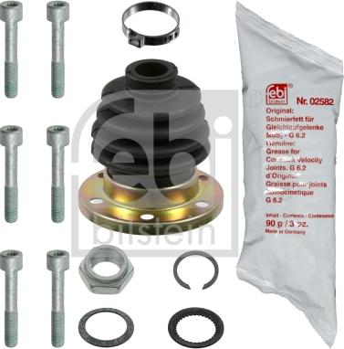 Febi Bilstein 08304 - Burduf cauciuc, articulatie planetara parts5.com