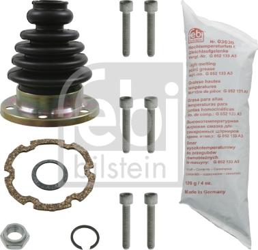 Febi Bilstein 03635 - Burduf cauciuc, articulatie planetara parts5.com