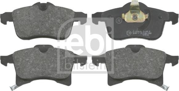 Febi Bilstein 16491 - Brake Pad Set, disc brake parts5.com