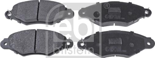 Febi Bilstein 16441 - Brake Pad Set, disc brake parts5.com