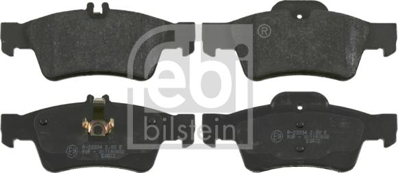 Febi Bilstein 16451 - Σετ τακάκια, δισκόφρενα parts5.com