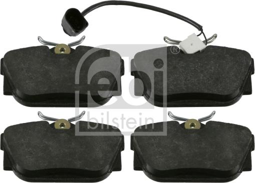 Febi Bilstein 16412 - Kit de plaquettes de frein, frein à disque parts5.com