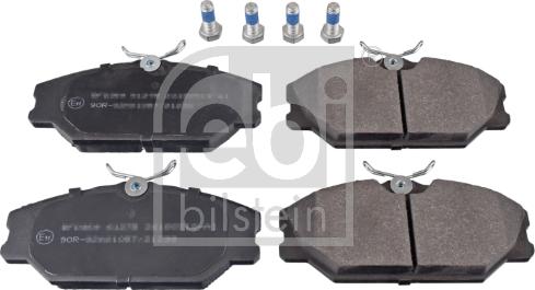 Febi Bilstein 16429 - Bremsbelagsatz, Scheibenbremse parts5.com