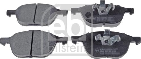 Febi Bilstein 16479 - Brake Pad Set, disc brake parts5.com