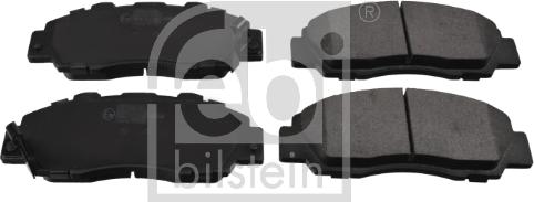 Febi Bilstein 16551 - Bremsbelagsatz, Scheibenbremse parts5.com