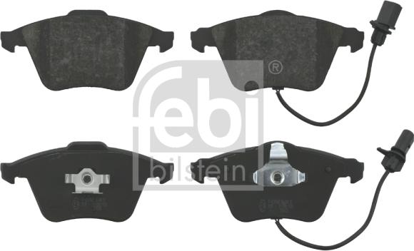 Febi Bilstein 16584 - Komplet pločica, disk-kočnica parts5.com