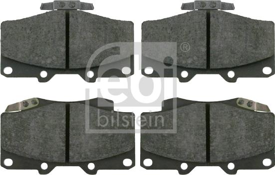 Febi Bilstein 16537 - Kit de plaquettes de frein, frein à disque parts5.com