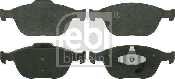 Febi Bilstein 16570 - Brake Pad Set, disc brake parts5.com