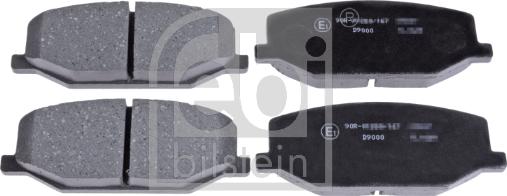 Febi Bilstein 16655 - Komplet kočnih obloga, disk kočnica parts5.com