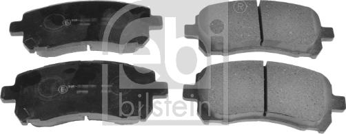 Febi Bilstein 16660 - Set placute frana,frana disc parts5.com