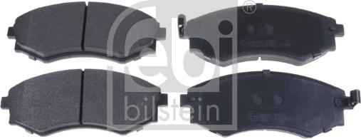 Febi Bilstein 16681 - Komplet kočnih obloga, disk kočnica parts5.com